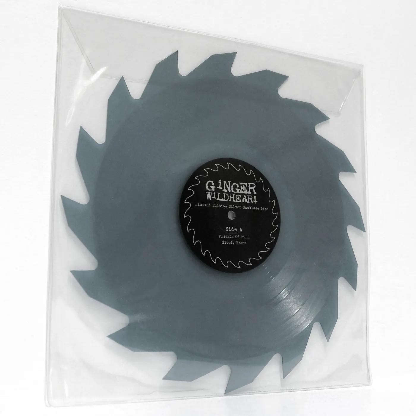 Ginger Wildheart FRIENDS OF BILL  (SLV) Vinyl Record - Colored Vinyl, UK Release