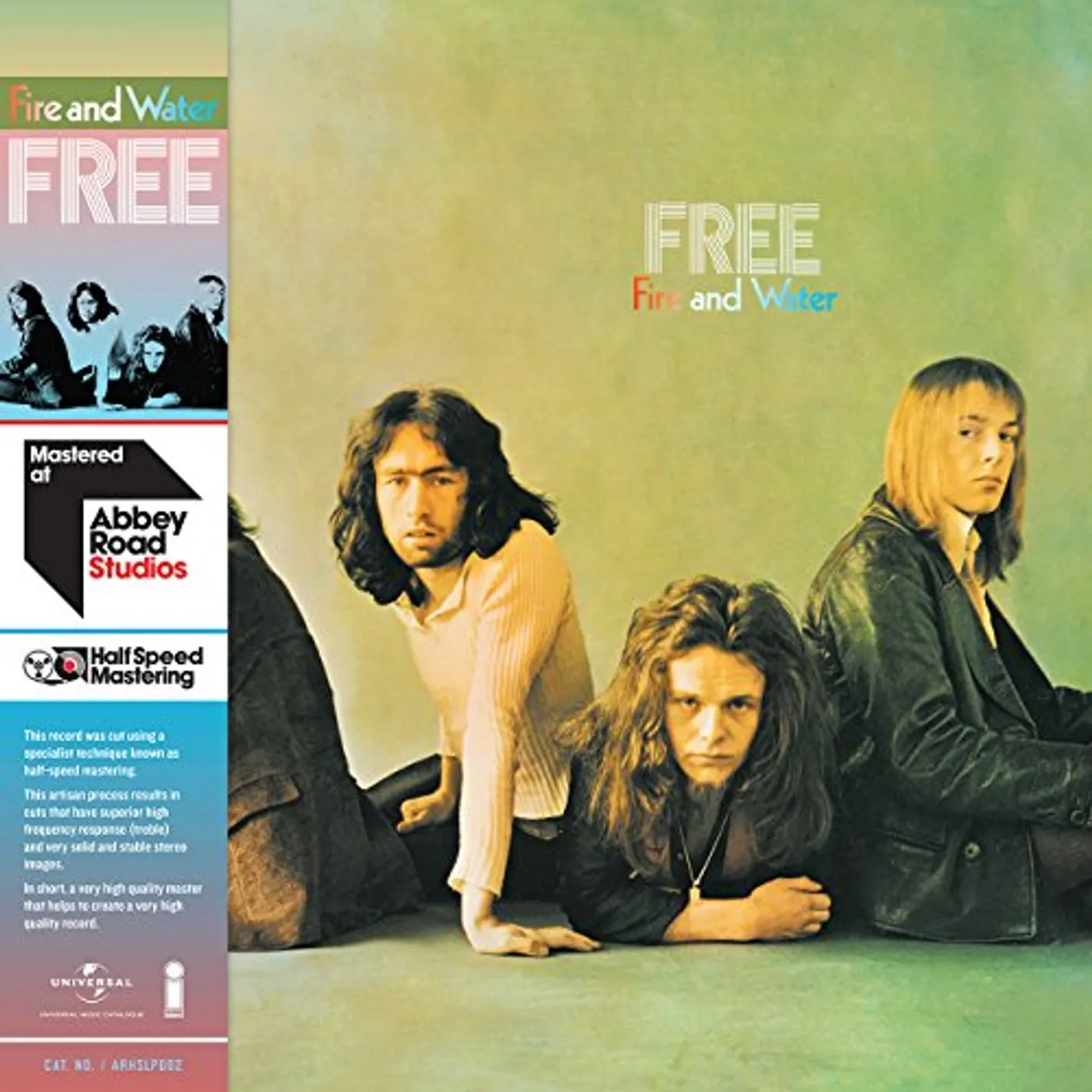 Free FIRE & WATER - HALF SPEED Vinyl Record