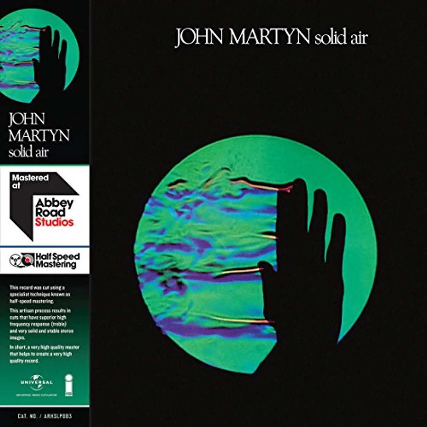 John Martyn SOLID AIR - HALF SPEED Vinyl Record