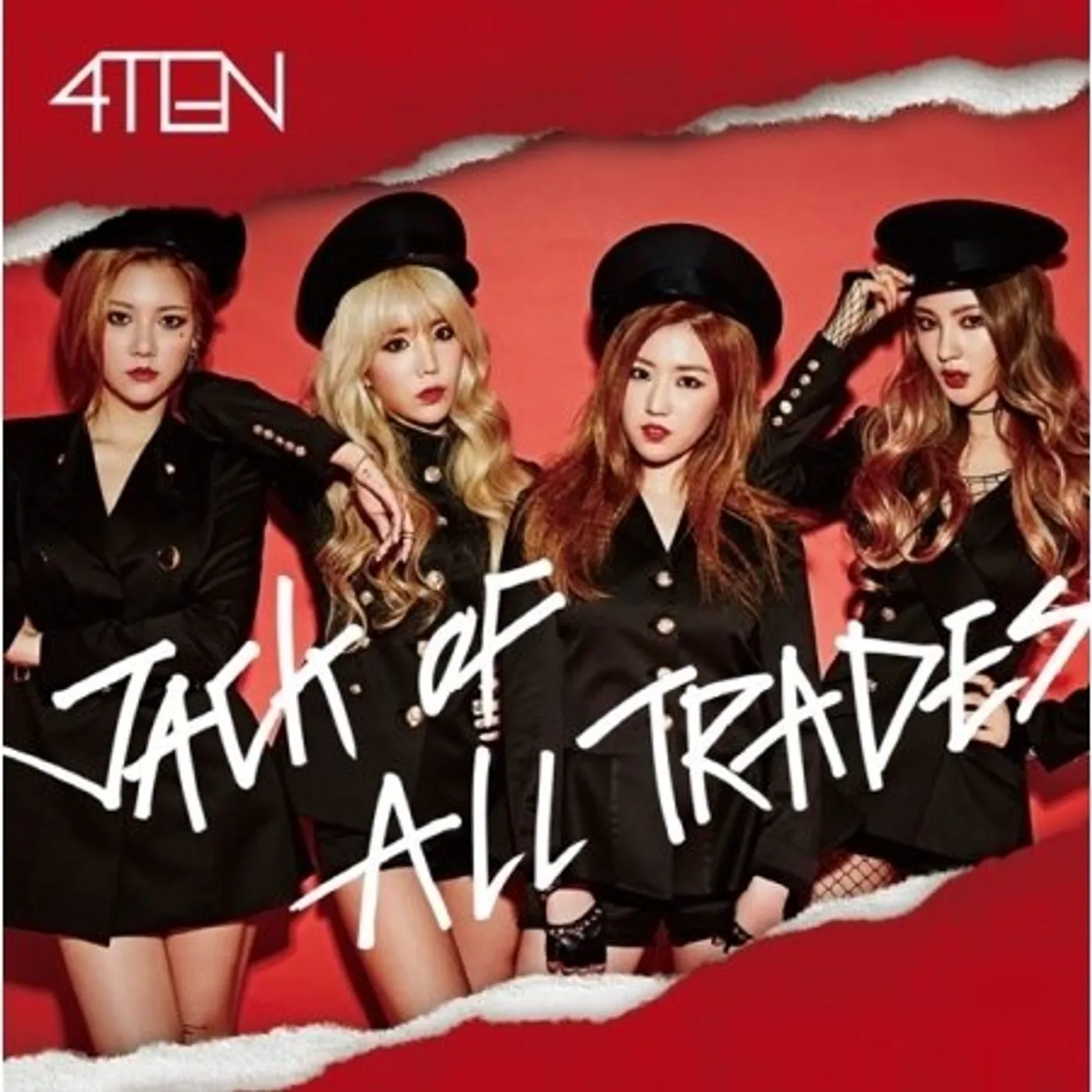 4TEN JACK OF ALL TRADES (1ST MINI ALBUM) CD