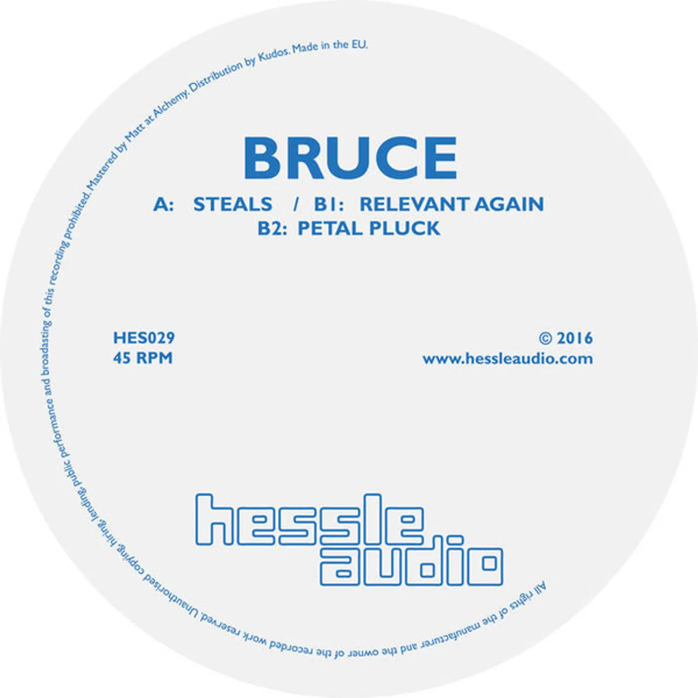 BRUCE Steals Vinyl Record
