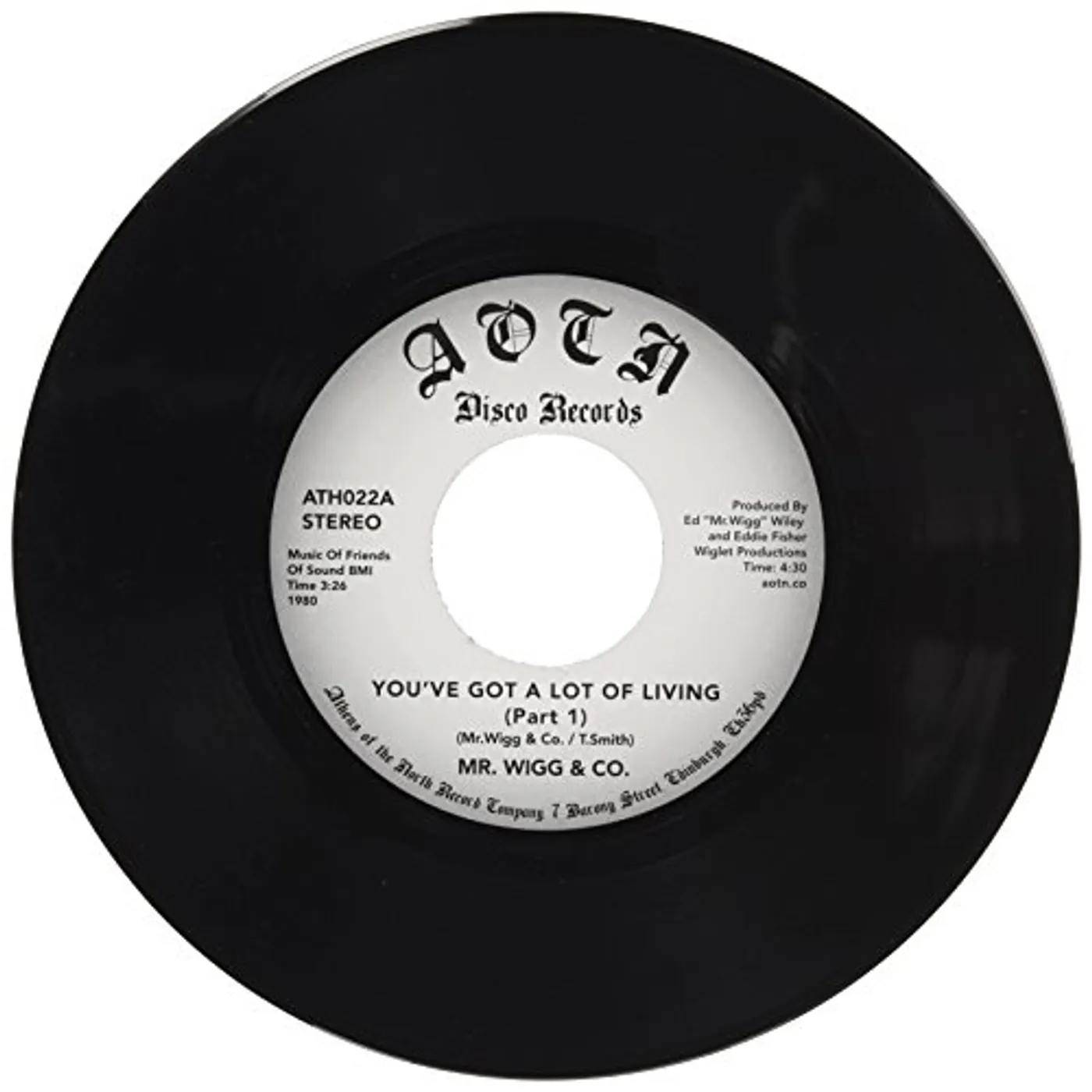 Mr. Wigg & Co You've Got a Lot of Living Vinyl Record