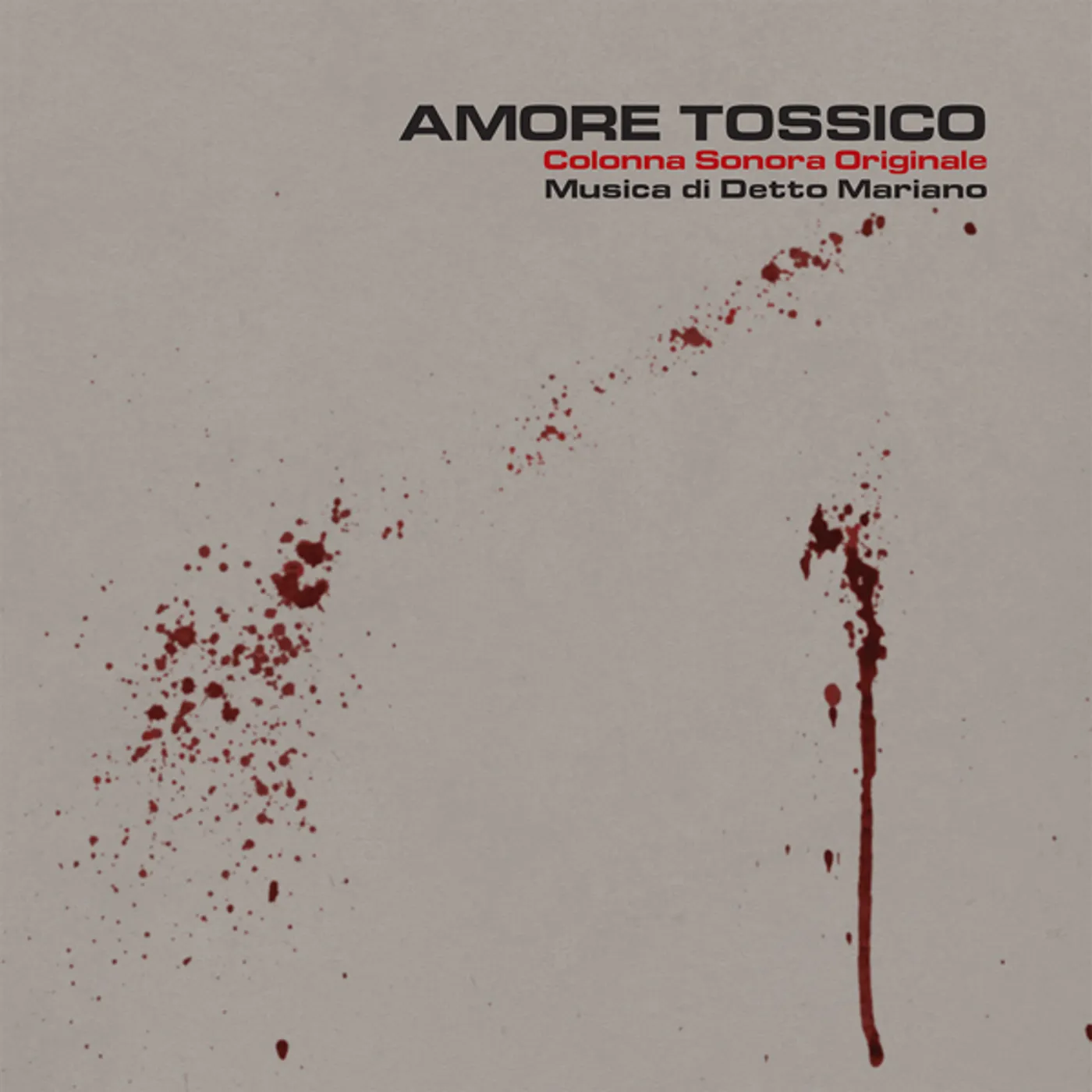 DETTO MARIANO AMORE TOSSICO - Original Soundtrack Vinyl Record