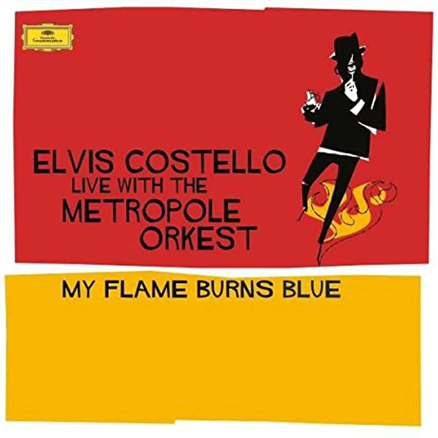 Elvis Costello MY FLAME BURNS BLUE Vinyl Record