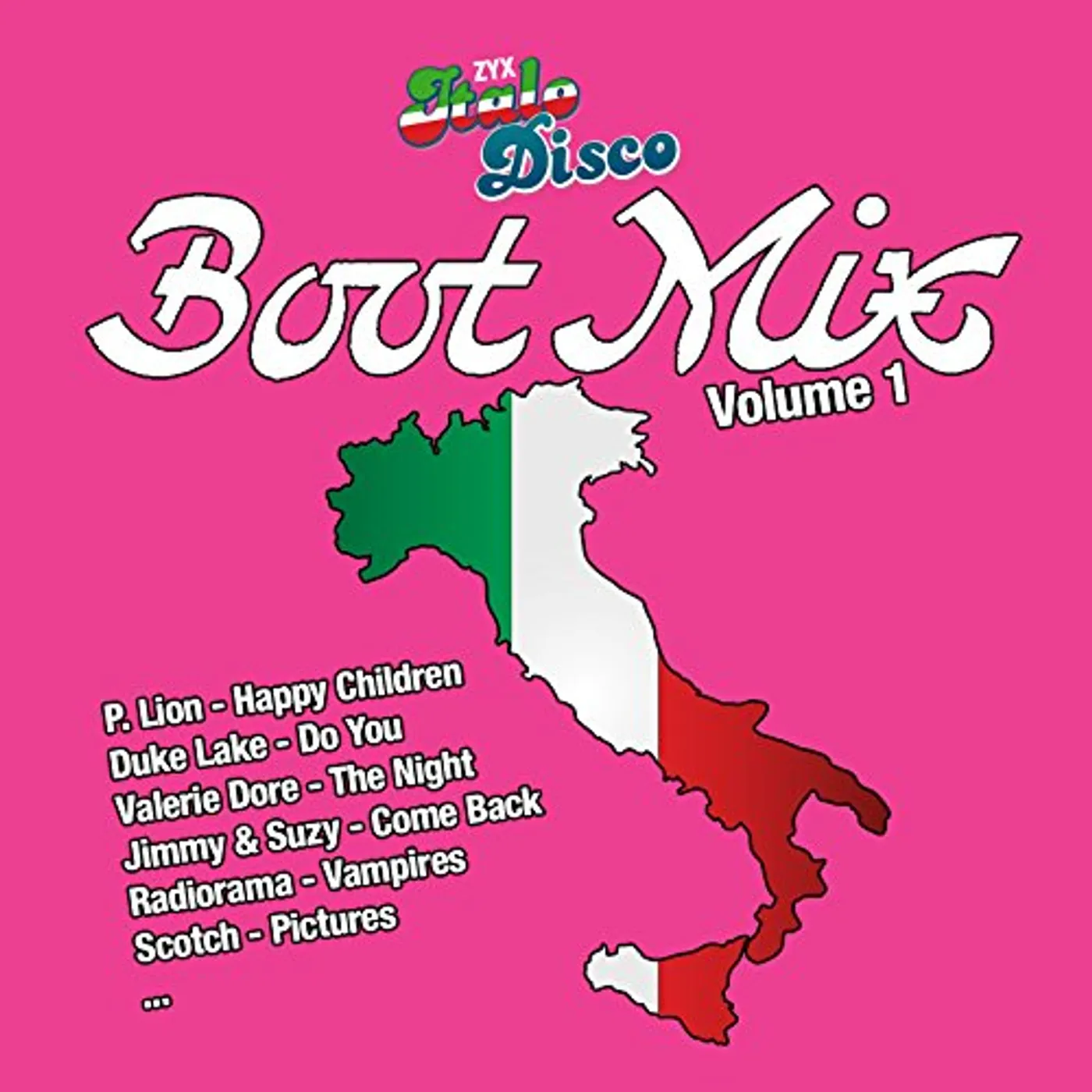 ZYX ITALO DISCO BOOT MIX 1 / VARIOUS Vinyl Record