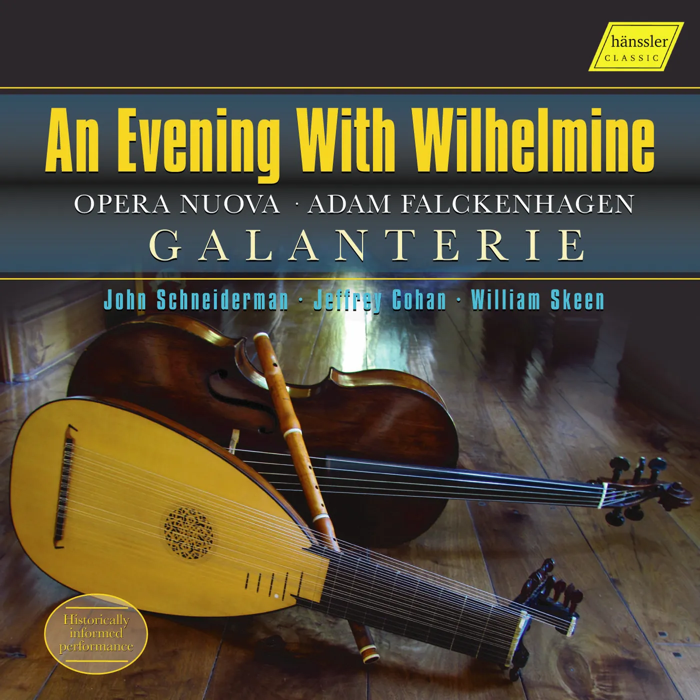 Adam Falckenhagen AN EVENING WITH WILHELMINE CD