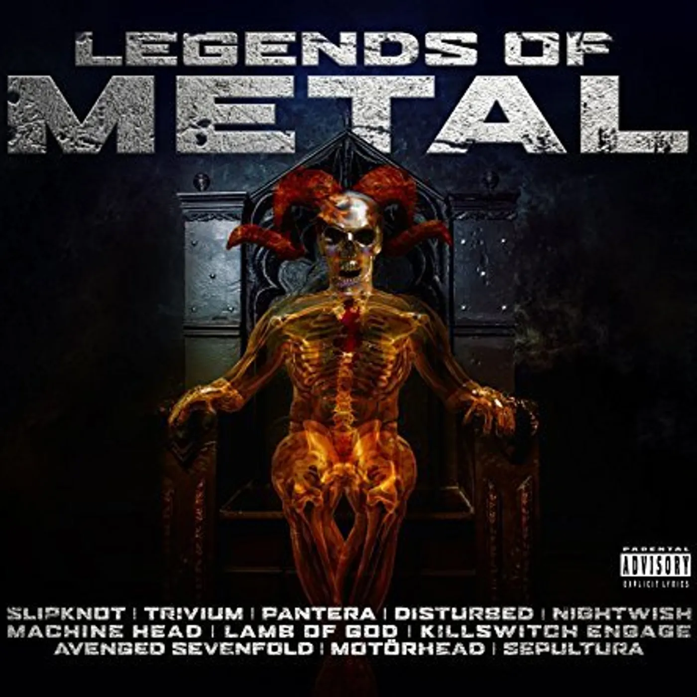 Various Artists  LEGENDS OF METAL CD