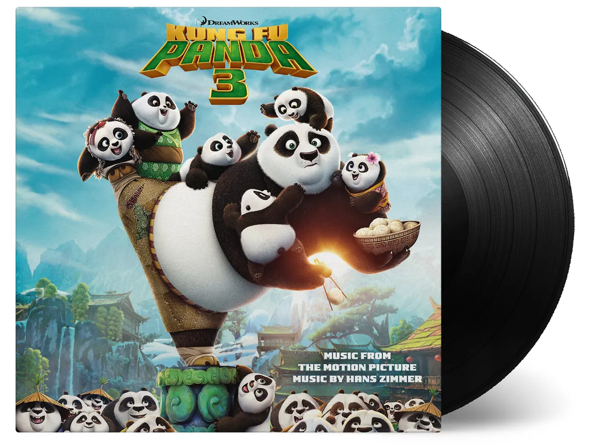 Kung Fu Panda 3/ハンス・ジマー：美品CD Amazon.com: Kung Fu Panda 3 (Music from the Motion Picture