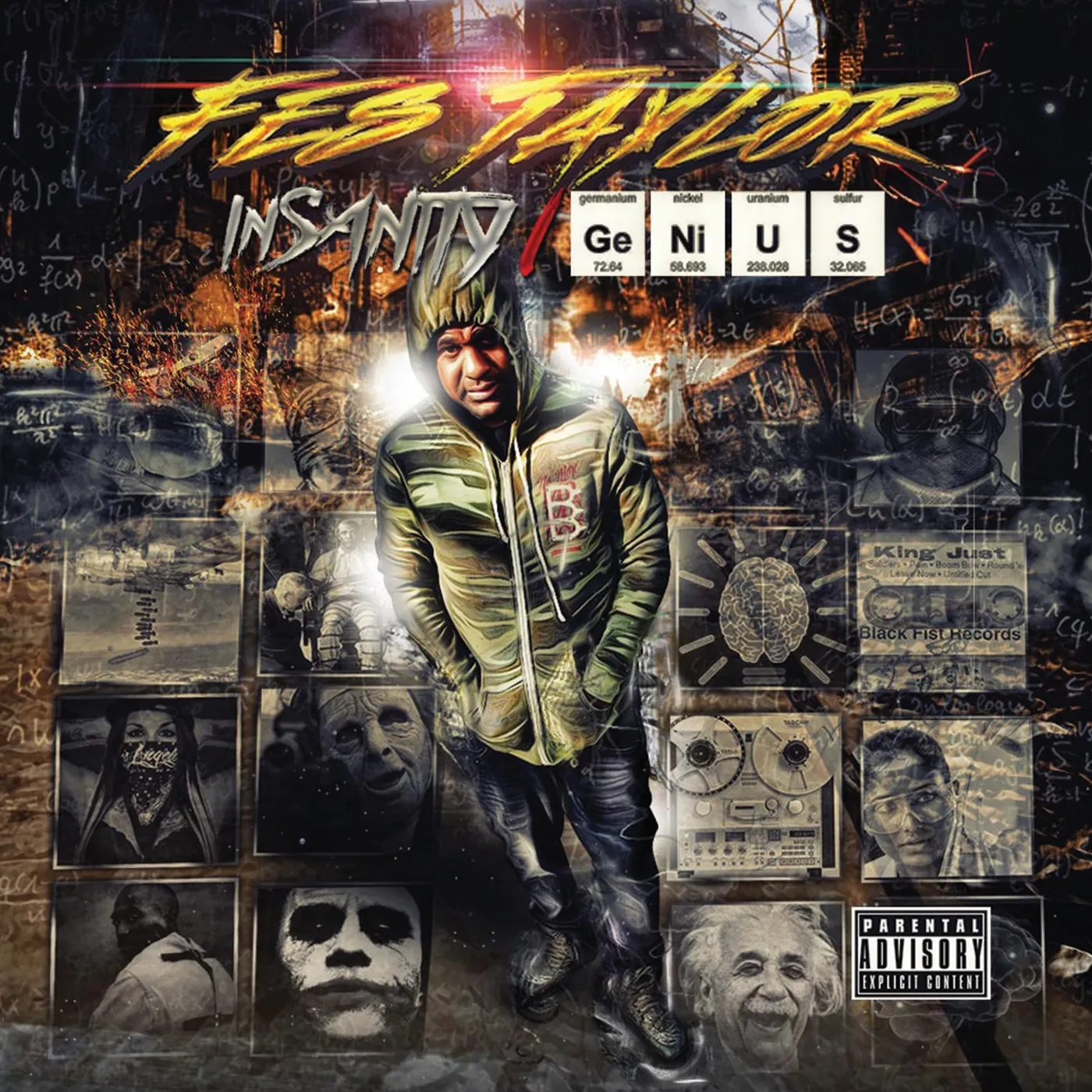 Fes Taylor INSANITY GENIUS CD