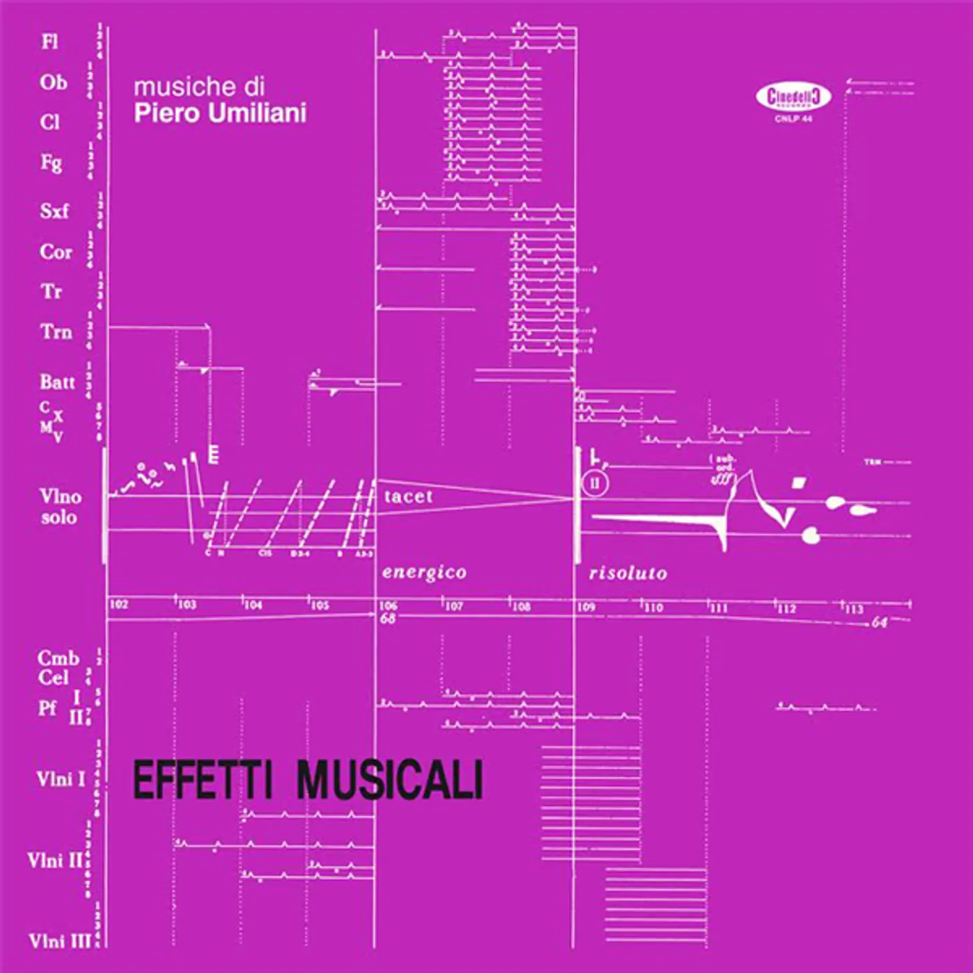 Piero Umiliani Effetti Musicali Vinyl Record