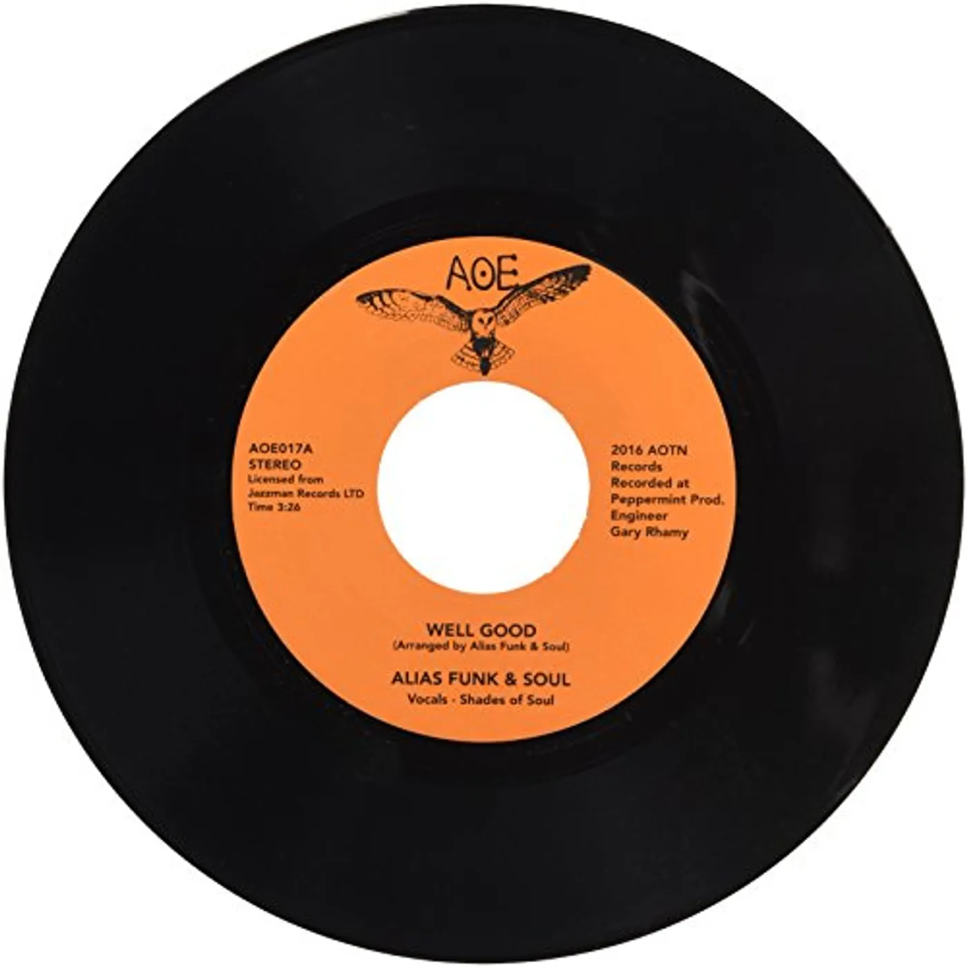 Alias Funk and Soul Well Good Vinyl Record