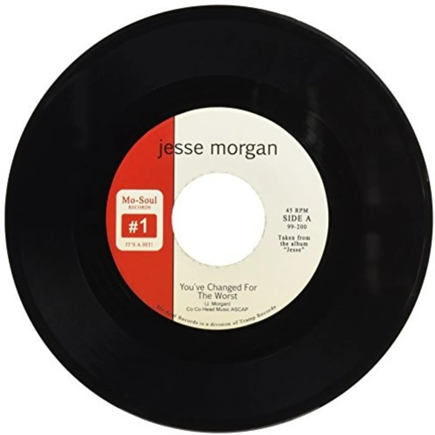 Jesse Morgan You've Changed for the Worst Vinyl Record