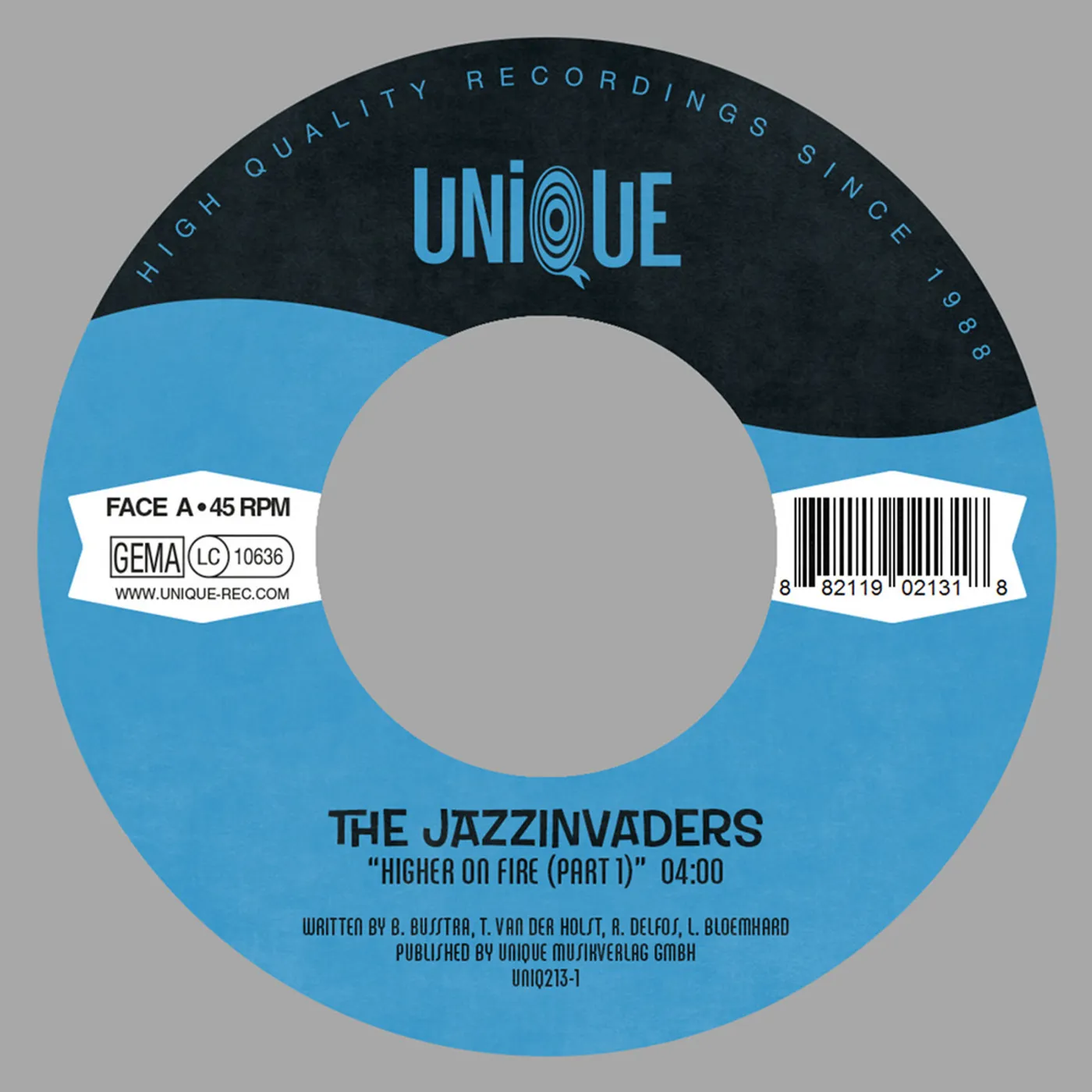 The Jazzinvaders PAINT YOURSELF IN THE CORNER Vinyl Record - UK Release