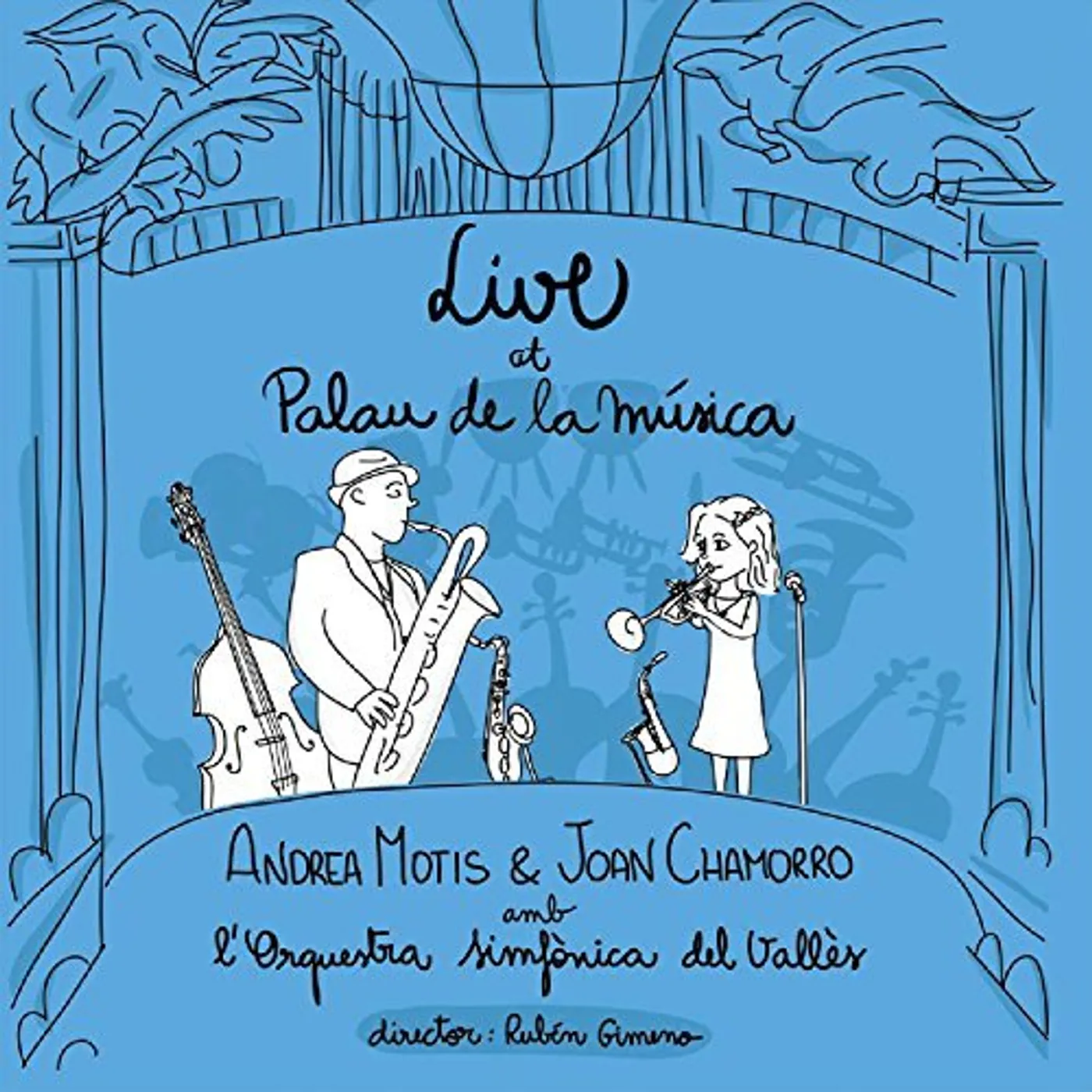 Andrea Motis LIVE AT PALAU DE LA MUSICA W/ OSV CD