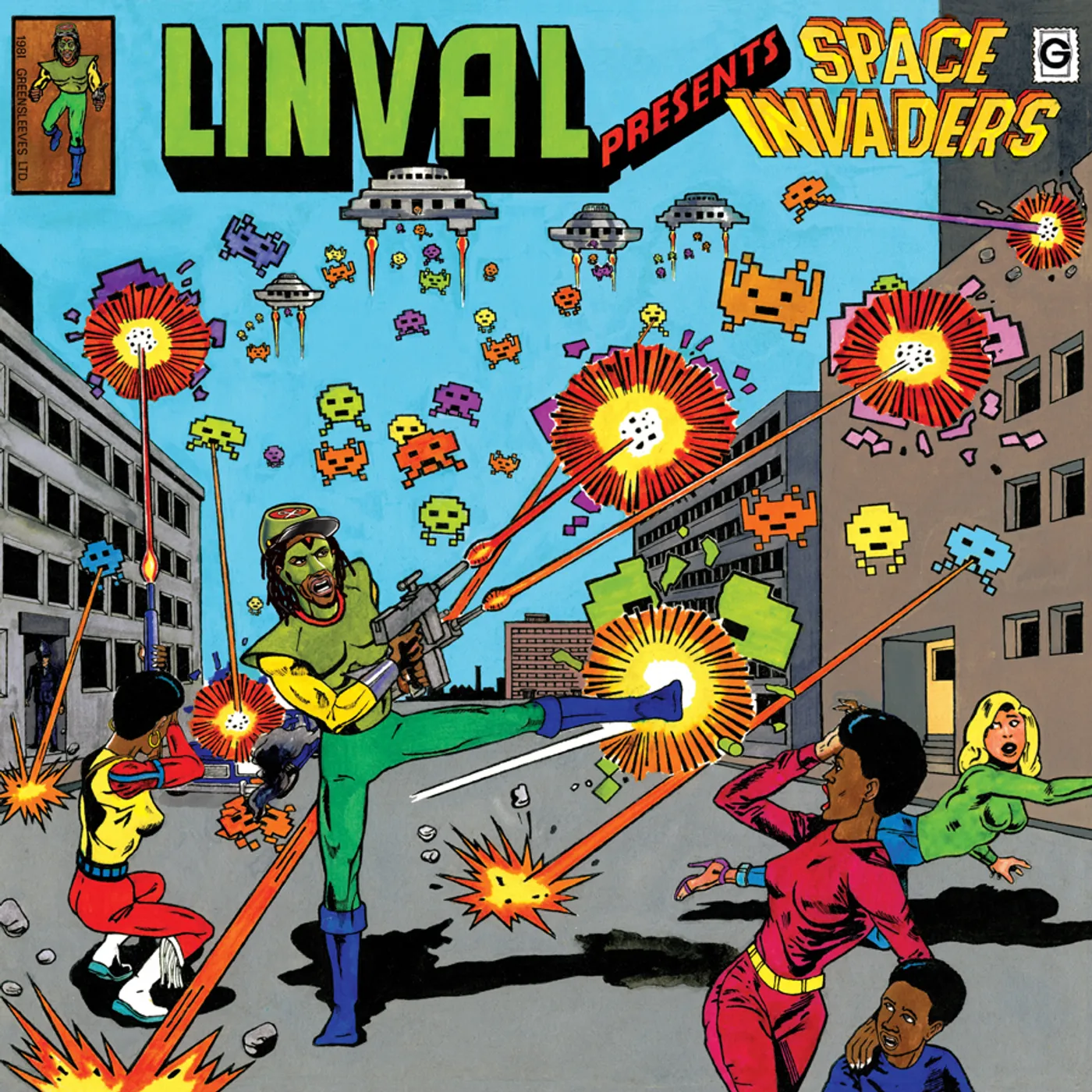Linval Thompson LINVAL PRESENTS: SPACE INVADERS Vinyl Record