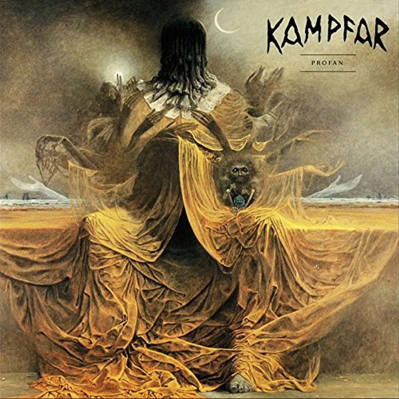 Kampfar PROFAN (YELLOW VINYL) Vinyl Record