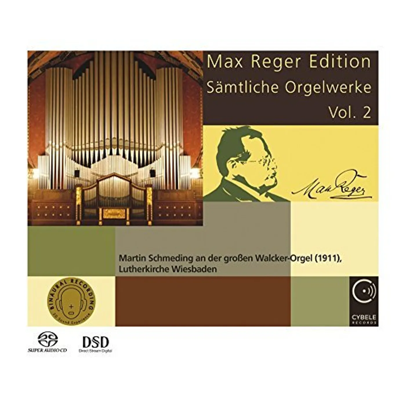 Reger / Schmeding MAX REGER EDITION: COMPLETE ORGAN WORKS 2 CD Super Audio CD