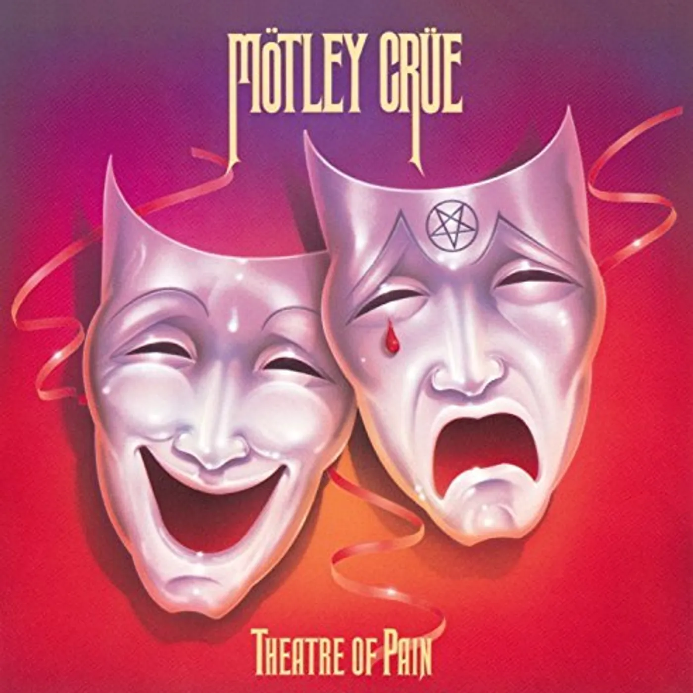 Mötley Crüe THEATER OF PAIN Vinyl Record