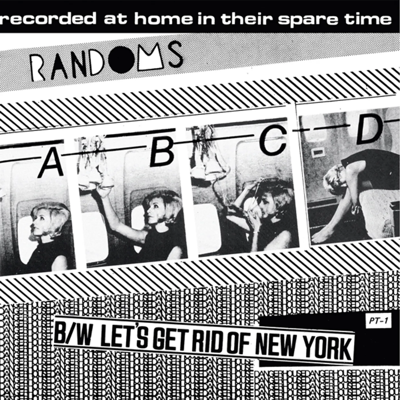 The Randoms ABCD / LET'S GET RID OF NEW YORK Vinyl Record
