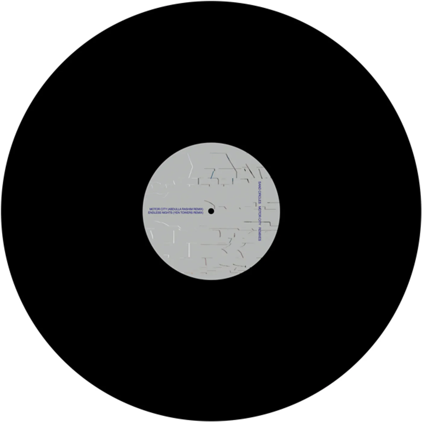 Sand Circles MOTOR CITY REMIXES Vinyl Record