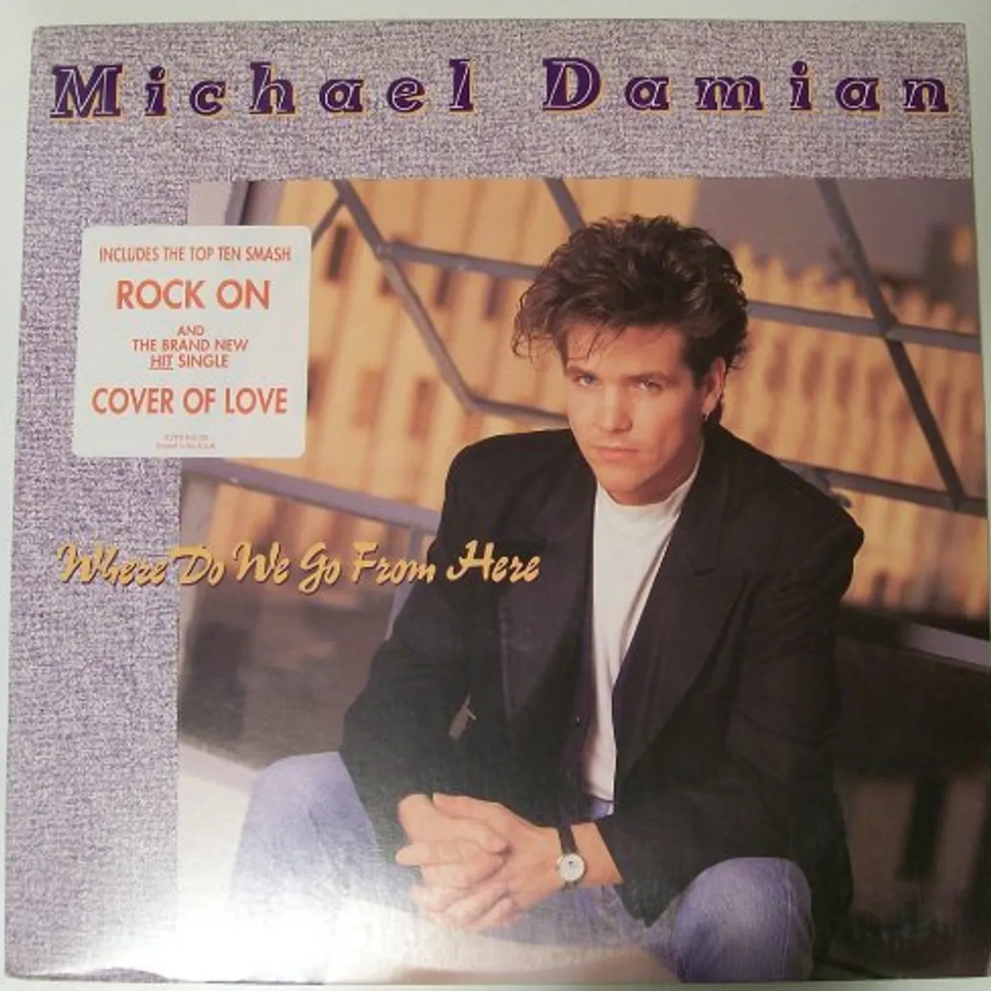 Michael Damian Where Do We Go From Here Vinyl Record