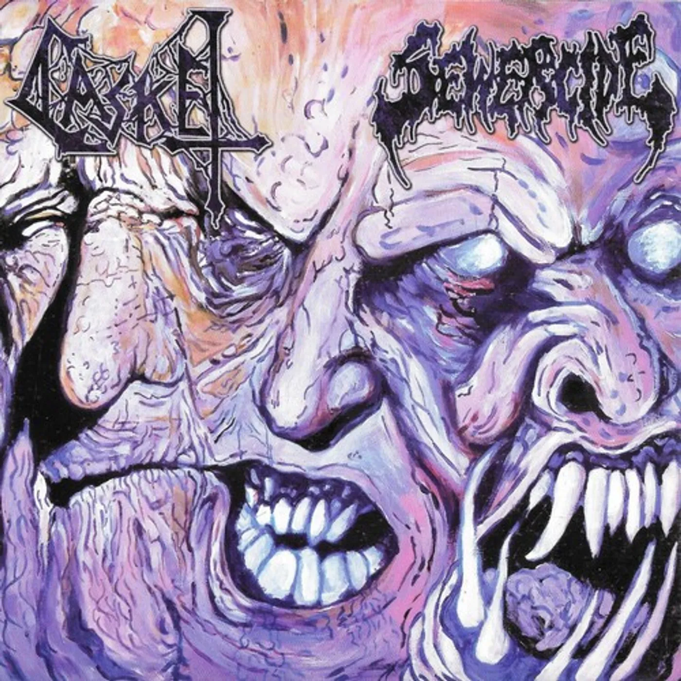 CASKETSEWERCIDE SPLIT Vinyl Record