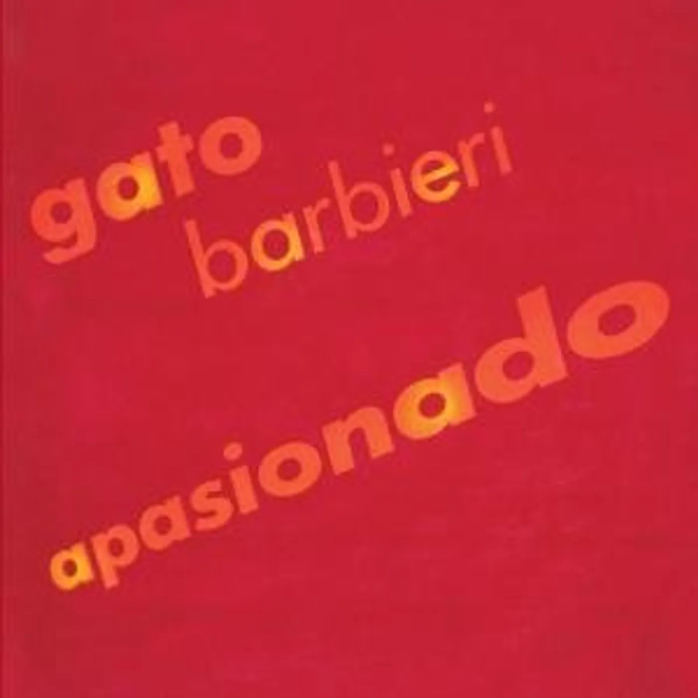Gato Barbieri APASIONADO CD