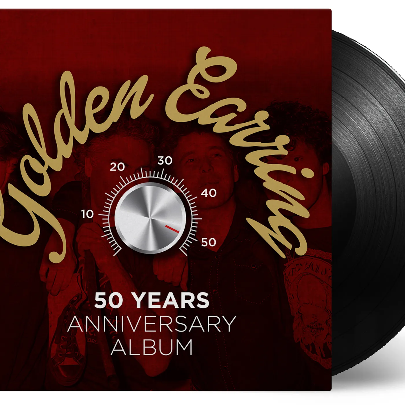 Golden Earring 50 YEARS ANNIVERSARY ALBUM Vinyl Record - Gold Disc