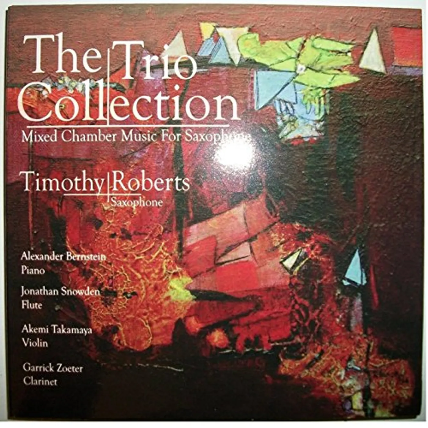Timothy Roberts TRIO COLLECTION CD