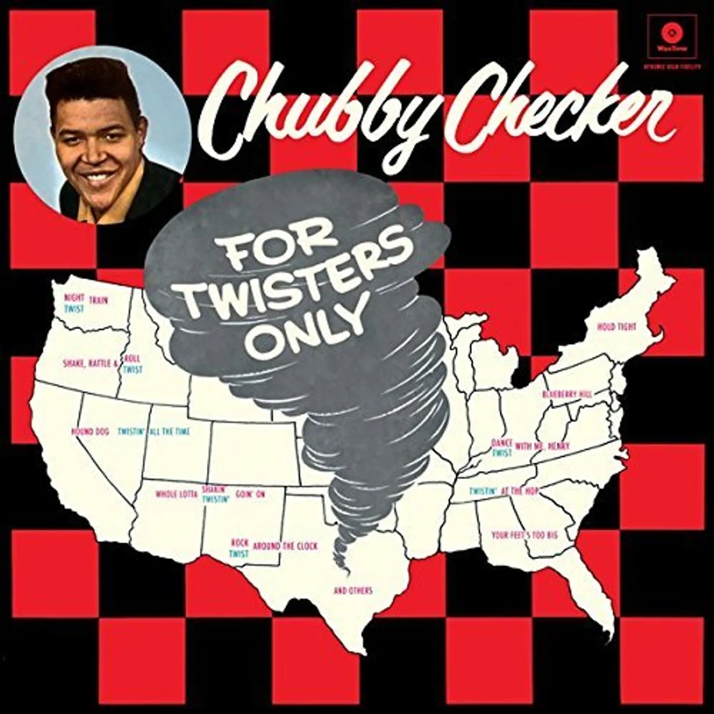 Chubby Checker FOR TWISTERS ONLY + 2 BONUS TRACKS Vinyl Record