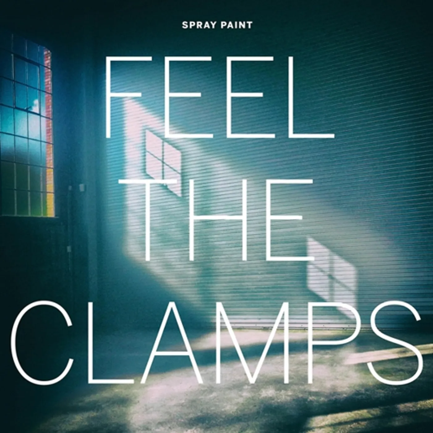 Spray Paint Feel the Clamps Vinyl Record