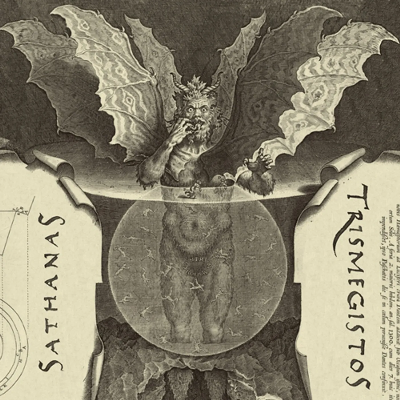 Head Of The Demon SATHANAS TRISMEGISTOS Vinyl Record