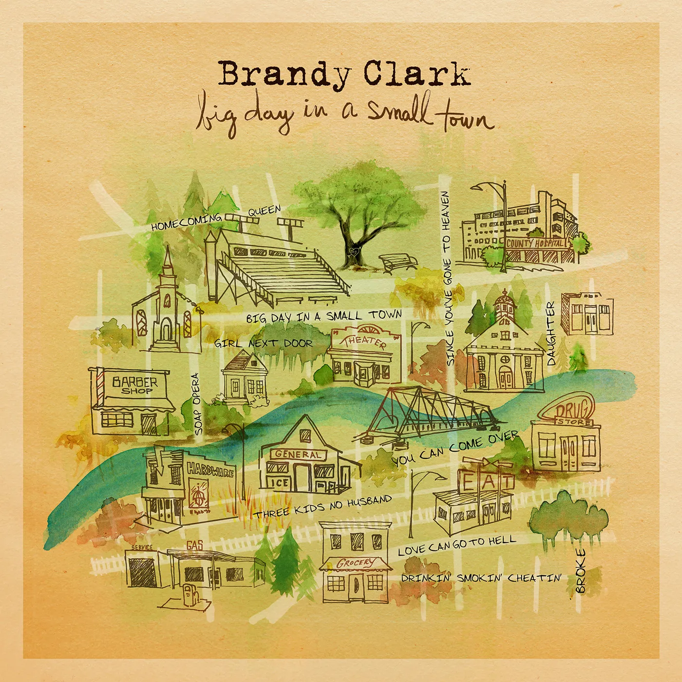 Brandy Clark Big Day in a Small Town Vinyl Record