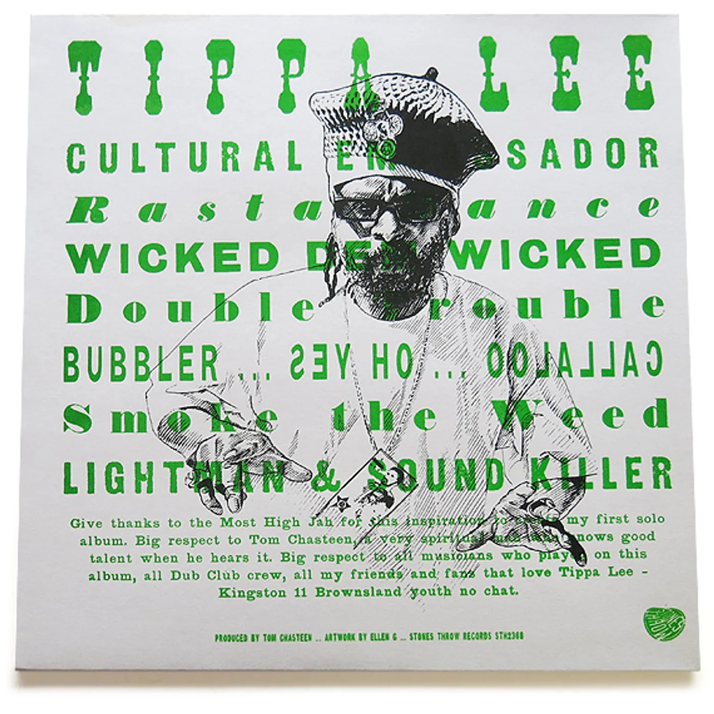 Tippa Lee Cultural Ambassador Vinyl Record