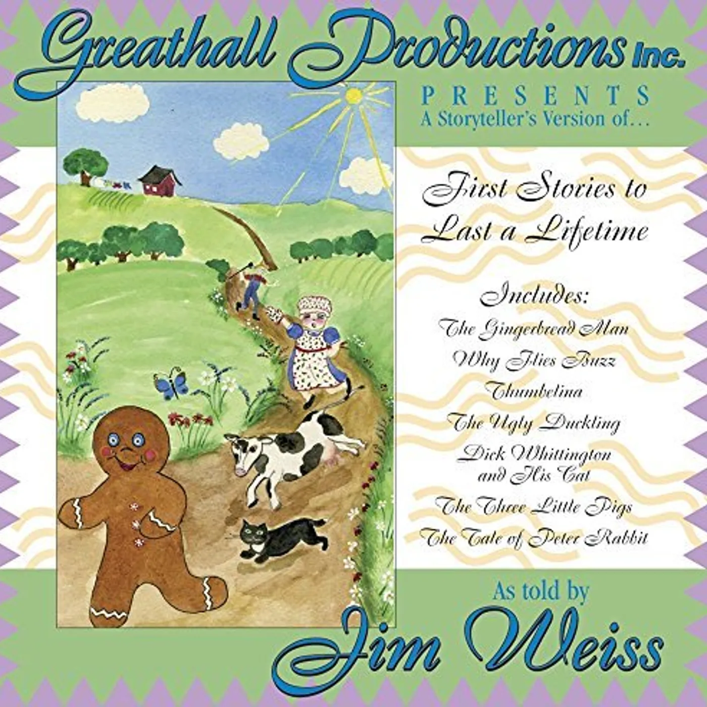 Jim Weiss FIRST STORIES TO LAST A LIFETIME CD