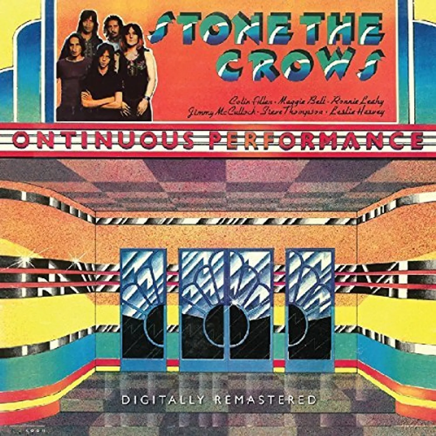 Stone The Crows Ontinuous Performance Vinyl Record