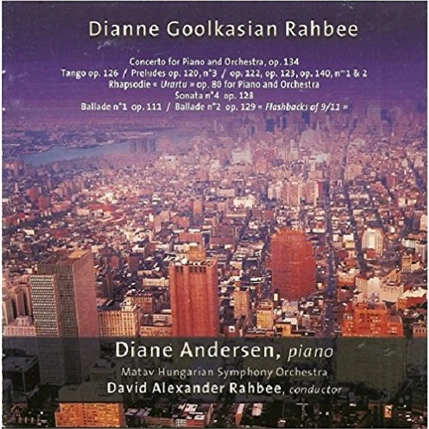 Diane Andersen DIANNE GOOLKASIAN RAHBEE CD