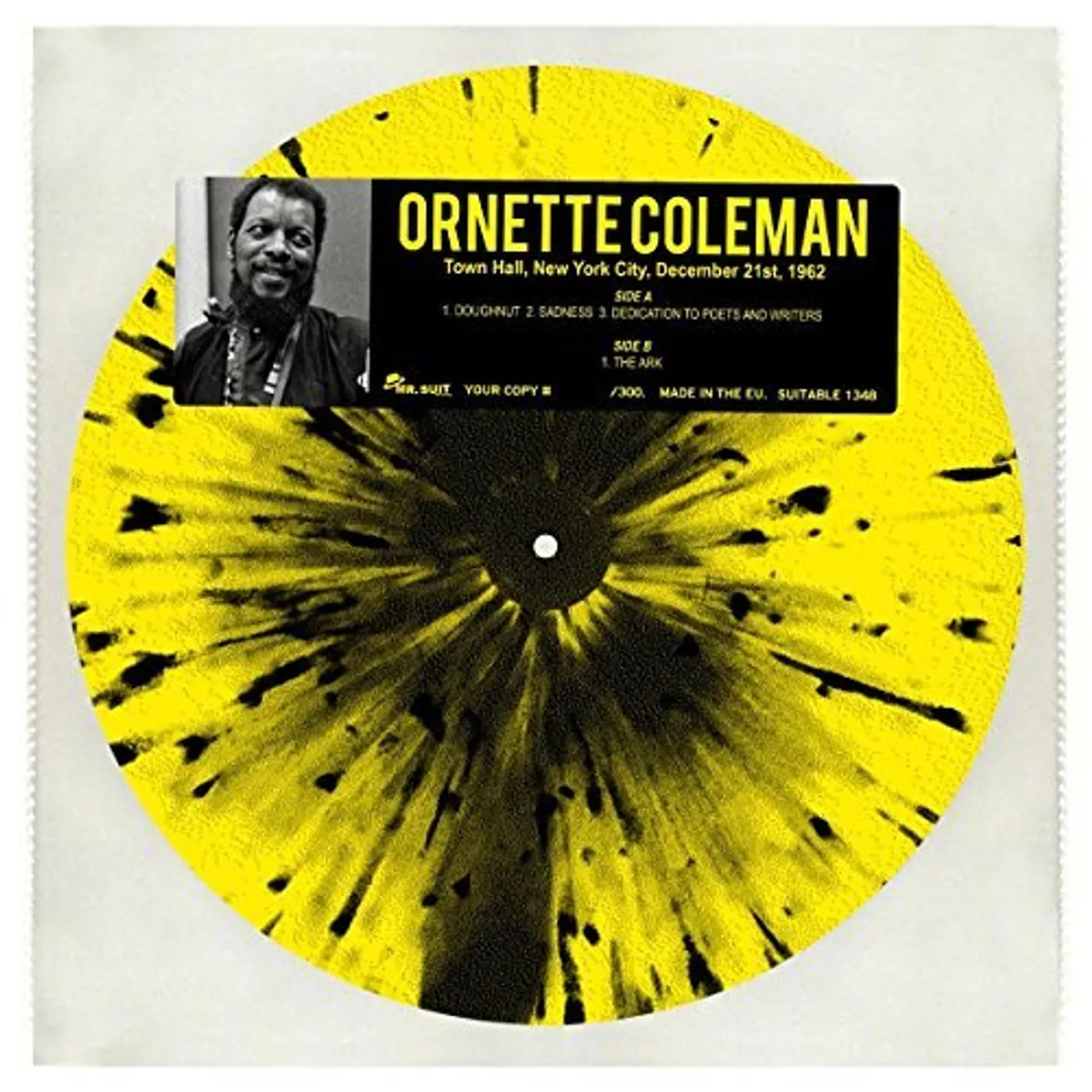Ornette Coleman LIVE AT THE TOWN HALL NYC 12/21/62 Vinyl Record