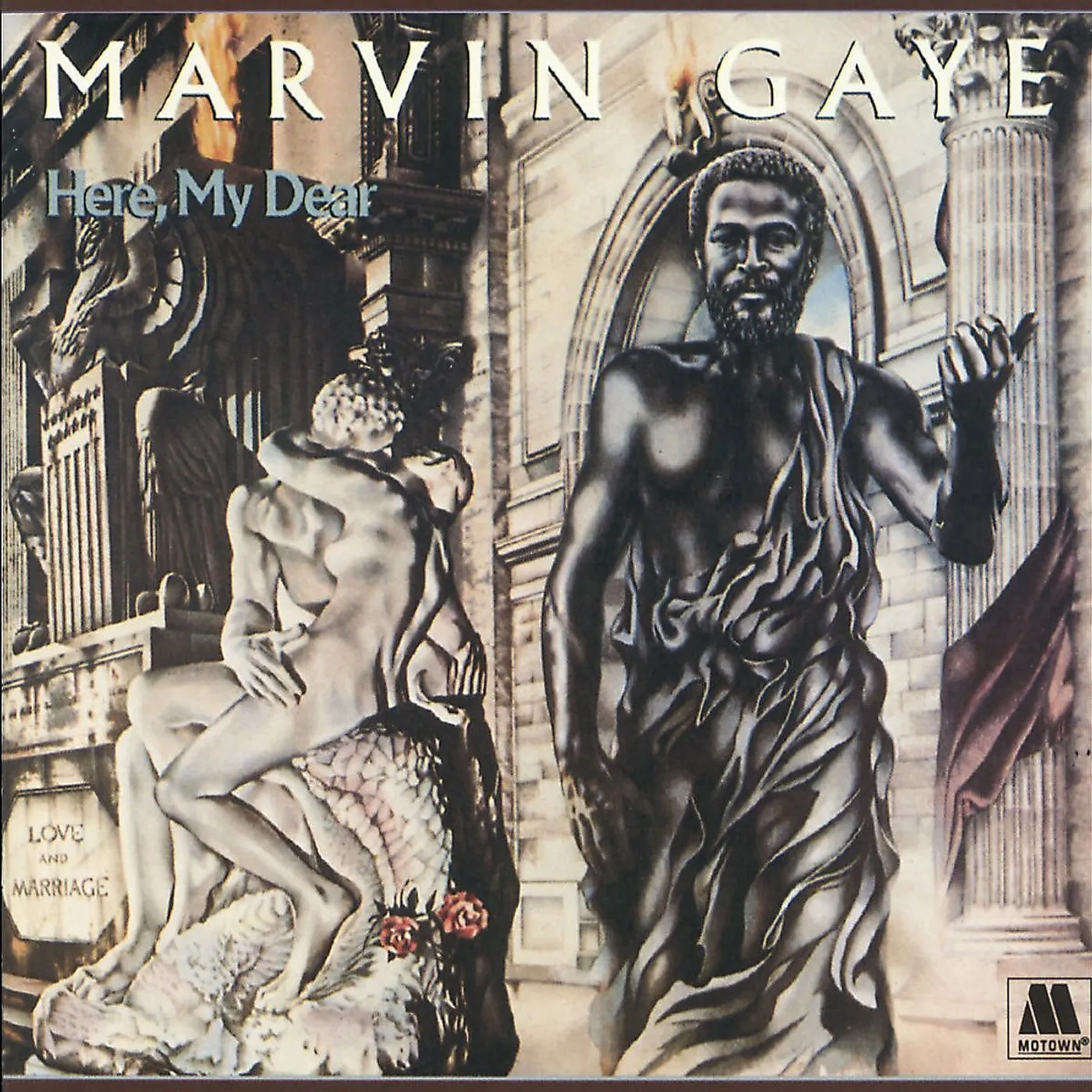 Marvin Gaye Here My Dear Vinyl Record