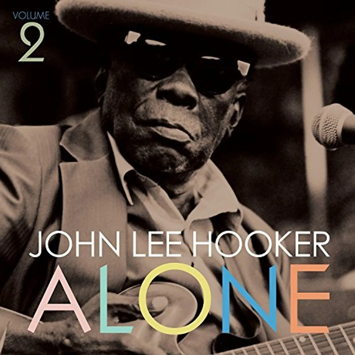John Lee Hooker ALONE 2 Vinyl Record