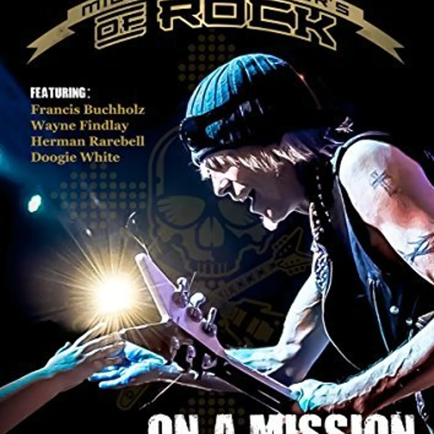 Michael Schenker's Temple Of Rock ON A MISSION: LIVE IN MADRID DVD