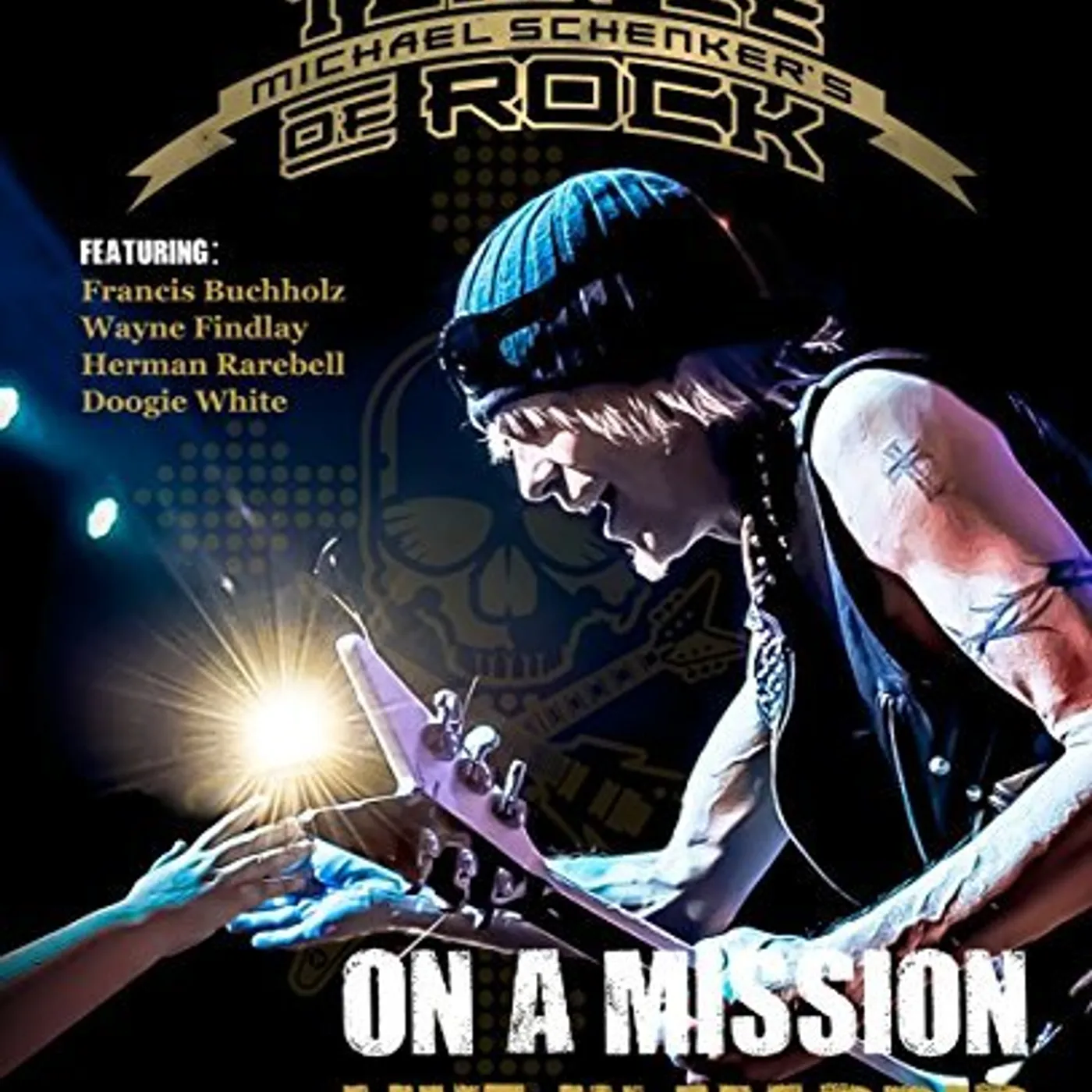 Michael Schenker's Temple Of Rock ON A MISSION: LIVE IN MADRID Blu-ray