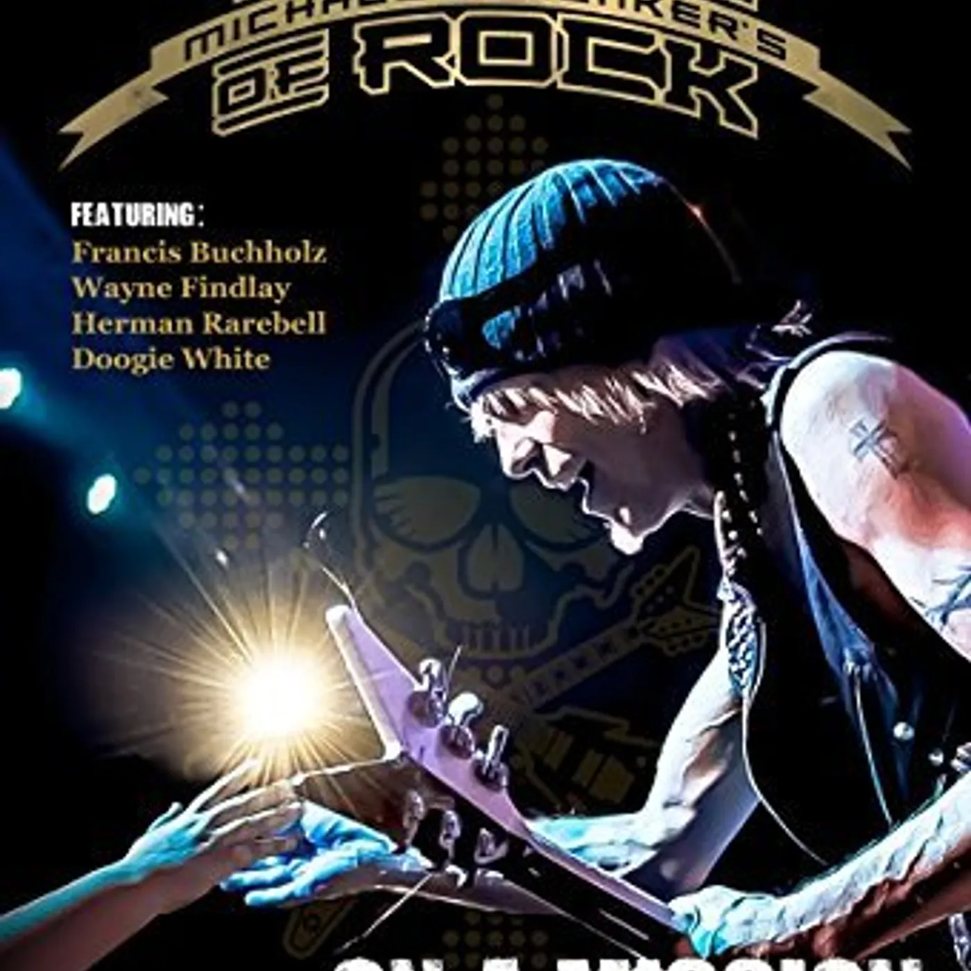 Michael Schenker's Temple Of Rock ON A MISSION: LIVE IN MADRID Blu-ray