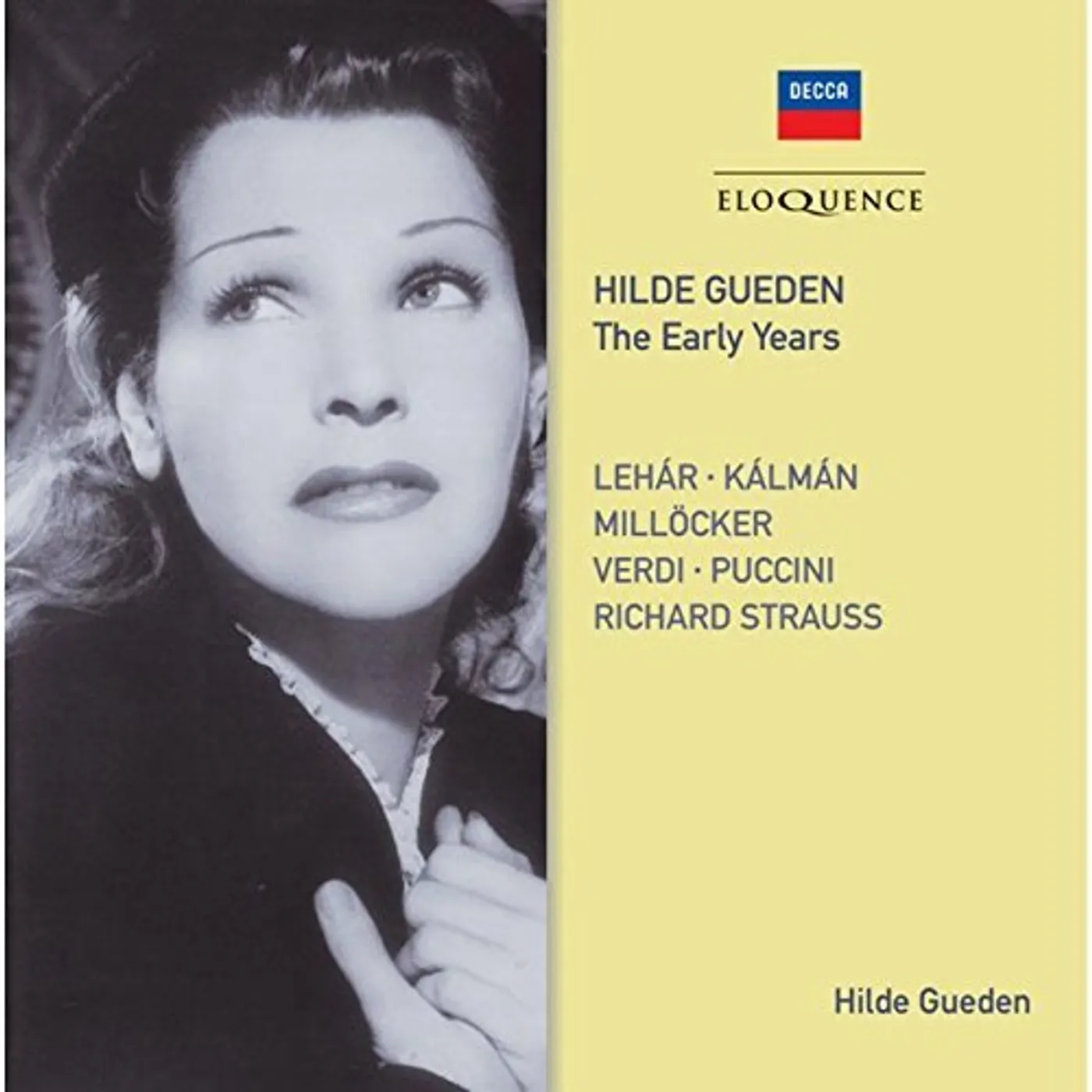 Hilde Gueden EARLY YEARS CD