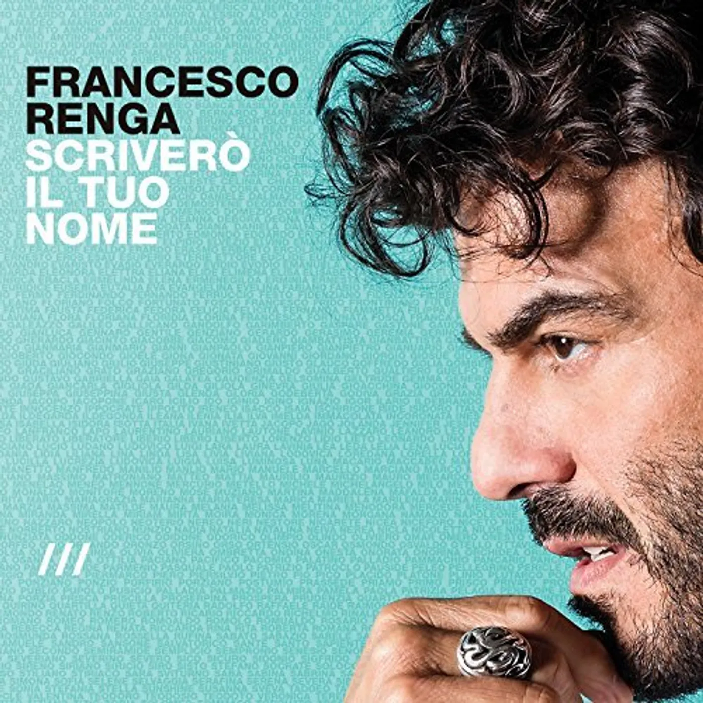 Francesco Renga SCRIVERO IL TUO NOME Vinyl Record