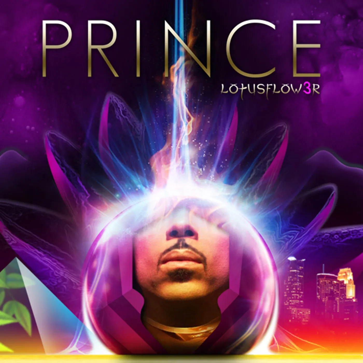 Prince LOTUS FLOW3R Vinyl Record - w/CD