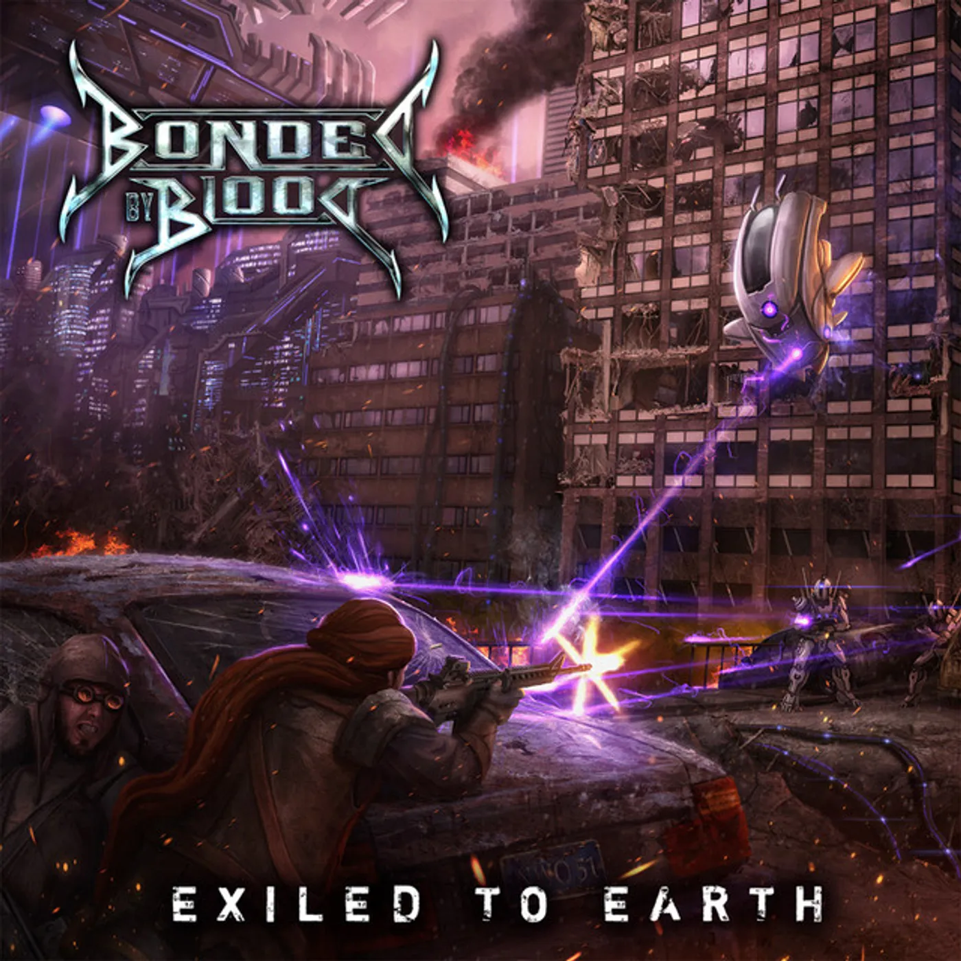 Bonded By Blood Exiled To Earth Vinyl Record