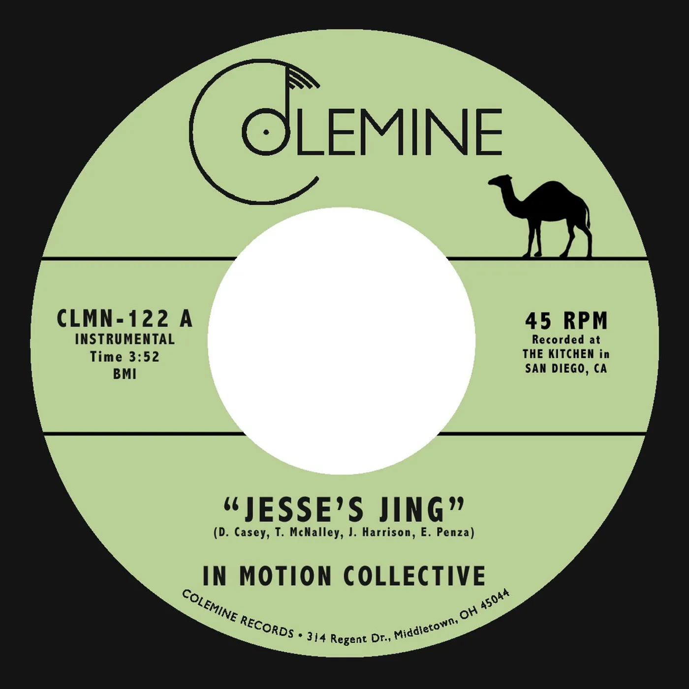 In Motion Collective Jesse's Jing Vinyl Record
