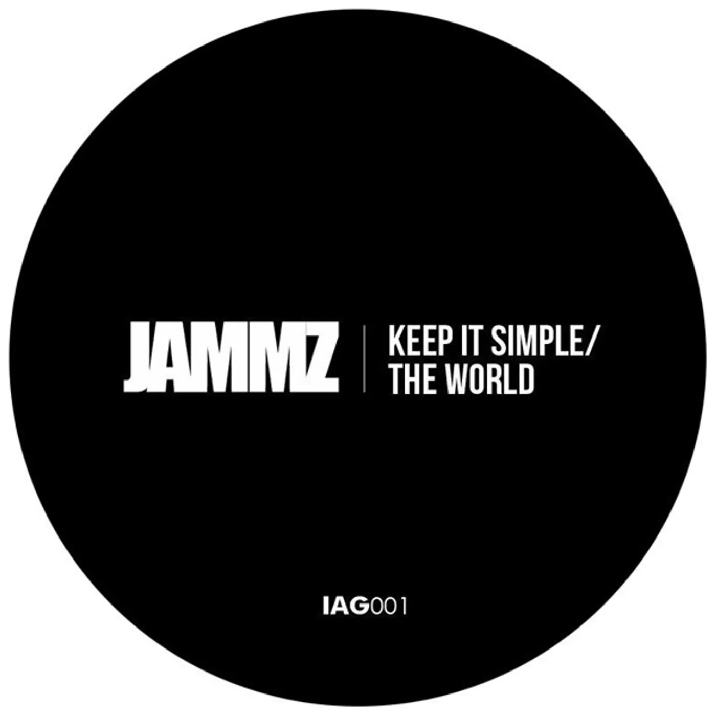 Jammz KEEP IT SIMPL / THE WORLD Vinyl Record