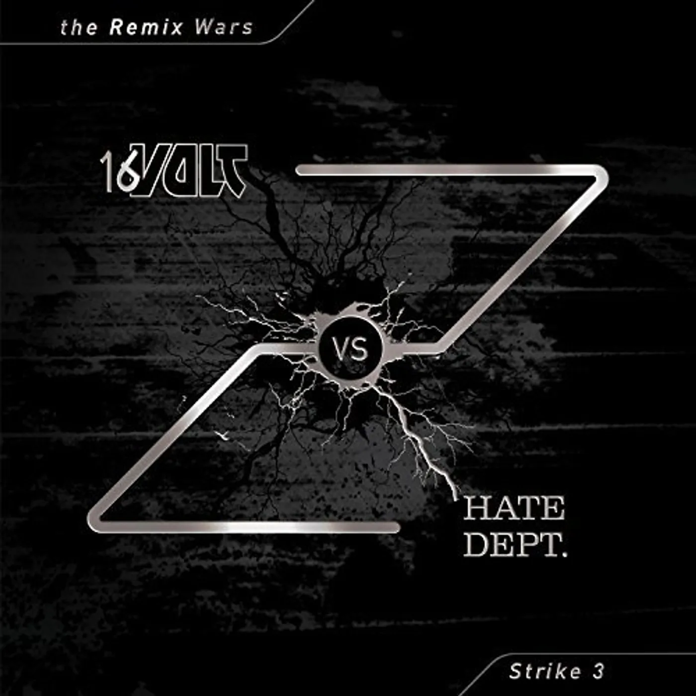 16 VOLT VS HATE DEPT REMIX WARS 3 Vinyl Record